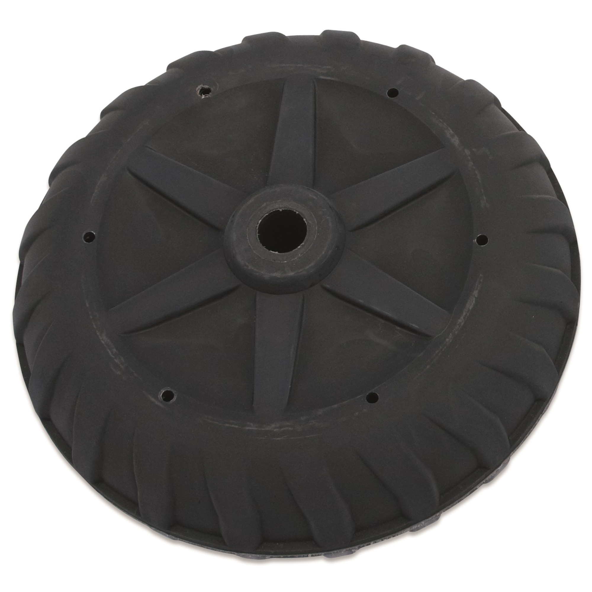 Tommy Docks Roll-In Dock Wheel - 24in. Diameter, 8in. Tread Width, UV-Stabilized Polyethylene, Model# TD-30139